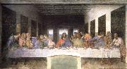 LEONARDO da Vinci the last supper painting
